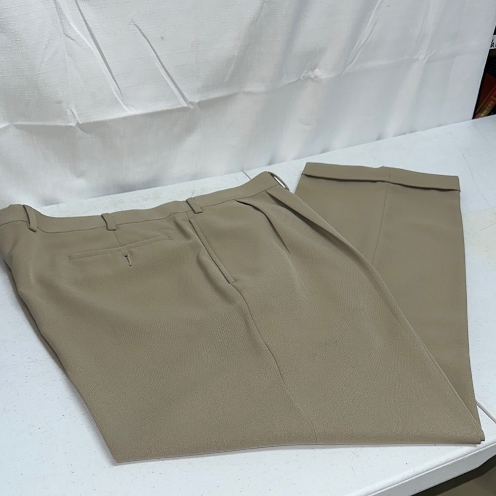 Lauren Ralph Lauren 38x30 Cream Dress Pants...(091)